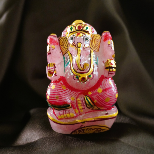 Crystal Ganesha Emerald Crystal Ganesha Lolage Sarafh